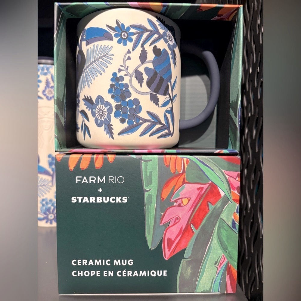 Farm Rio + Starbucks Ceramic Mug